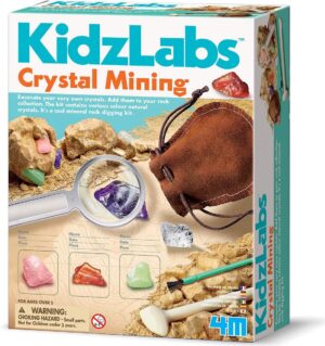 Kidzlabs Crystal Mining 4M