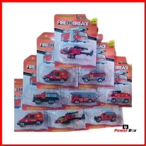 Alloy Metal Fire Rescue Toy Vehicle Set DD1-018