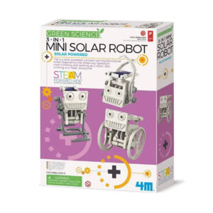 4m Green Science 3 In 1 Mini Solar Robot