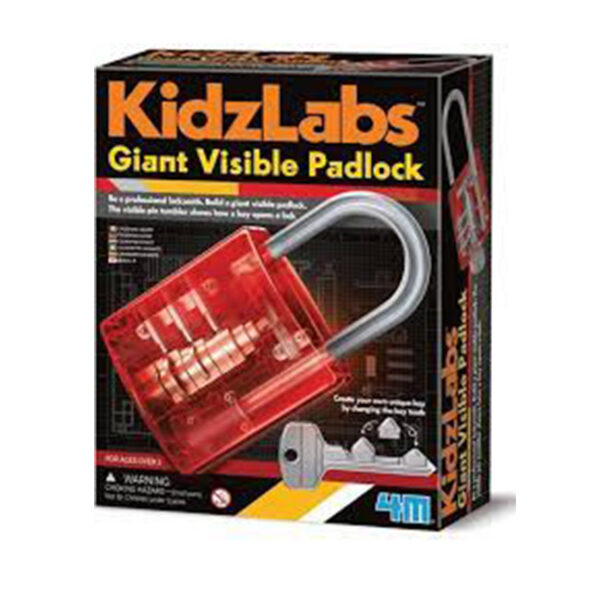 KidzLabs Giant Padlock 4M