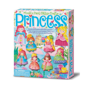 Mould And Paint Glitter Princess 4M