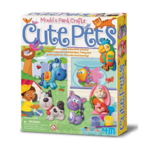 Mould and Paint Cute Pets 4M