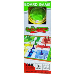 Soft Mat Ludo Board Game with Dice Roller AG613978