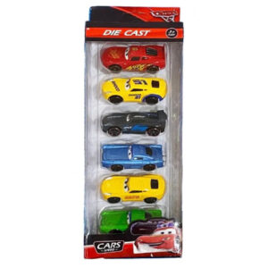 6pcs Die Cast Metal Cars Toy Zy258530