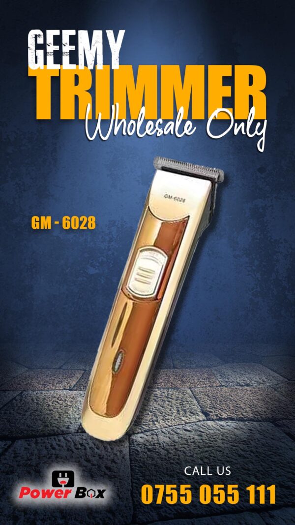 Geemy Rechargeable Hair Trimmer Gm-6028