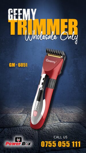Geemy Rechargeable Professional Hair Shaver & Trimmer  GM-6051