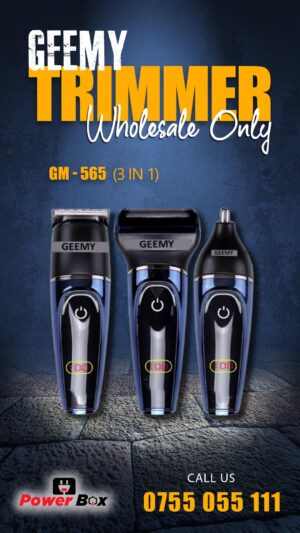 Geemy 3 in 1 rechargeable trimmer GM-565