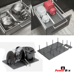 Drawer organizer drain bowl rack L004-3