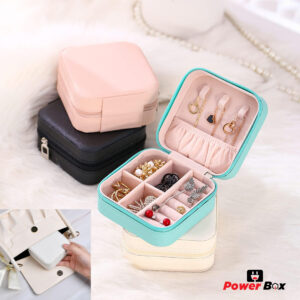 Portable and compact jewelry storage box LD-1006 L006-1