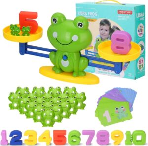 Education Toys for Kids Frog Balance Math Game Libra frog 3075695 - A8-009