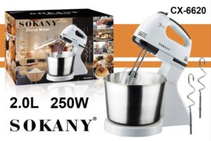 Sokany Sokany Stand Mixer - 6620 / L007-9